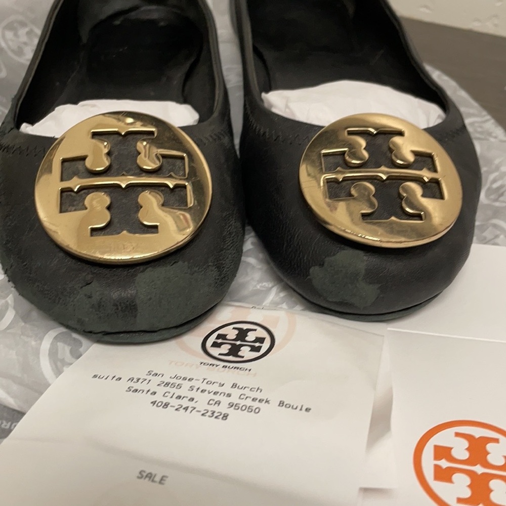 Tory Burch Minnie Travel Ballet Size 8